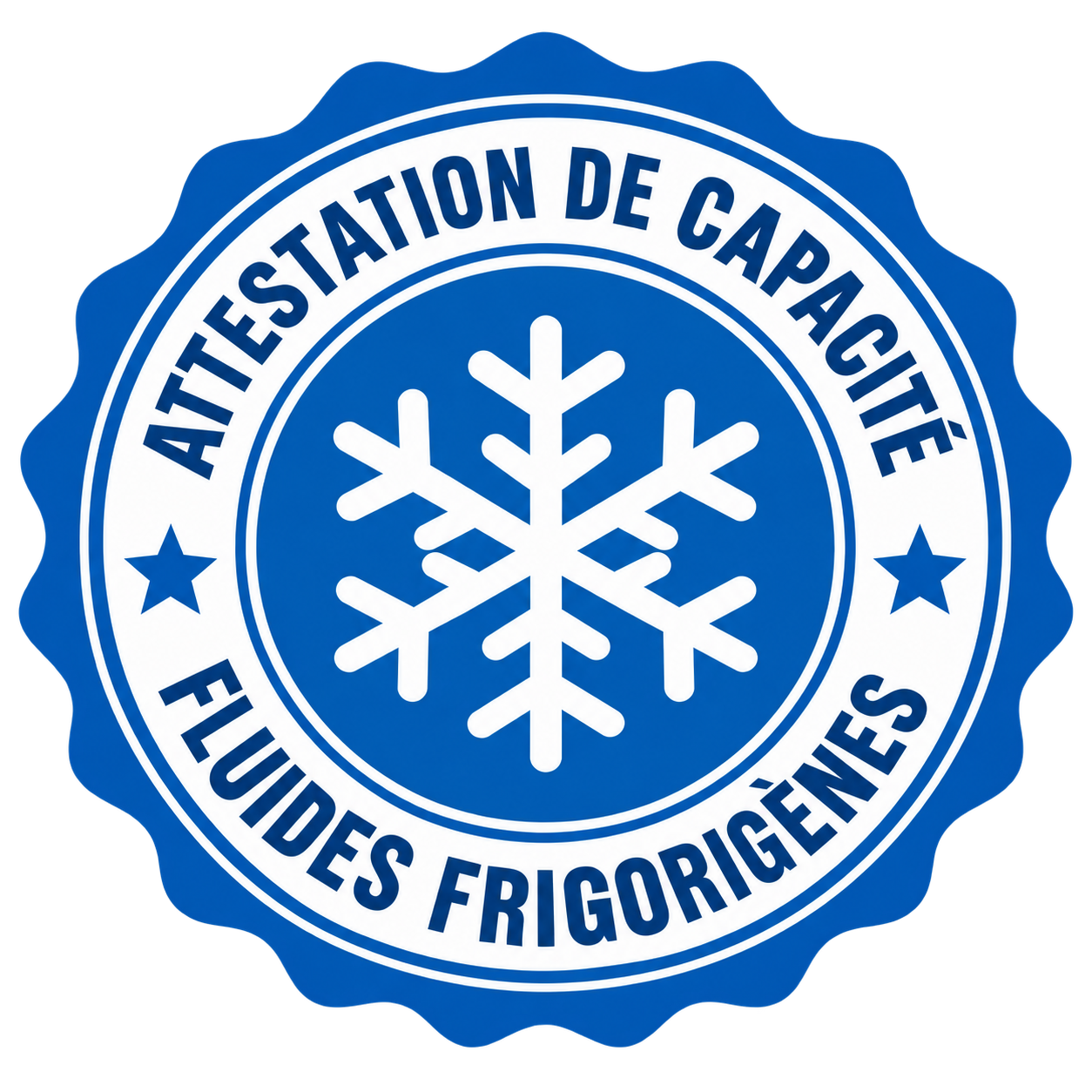 Attestation de capacité fluides frigorigènes