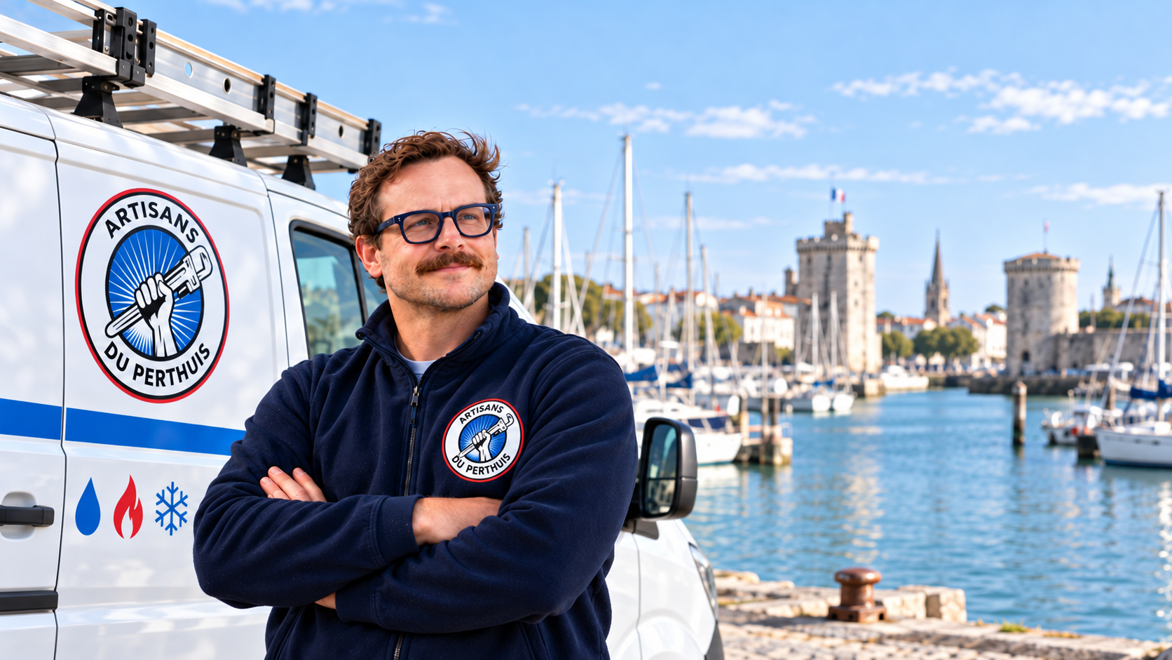 Gautier Byrtus, gérant d'Artisans du Perthuis